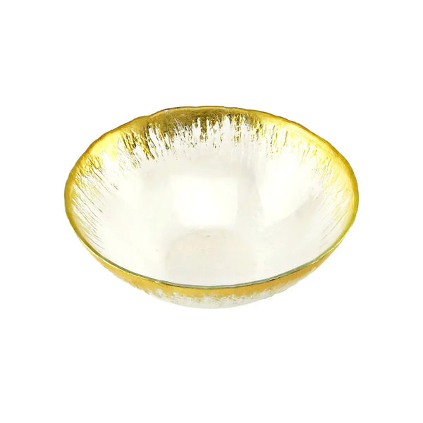 glam style Small Bowl Flash Gold Design