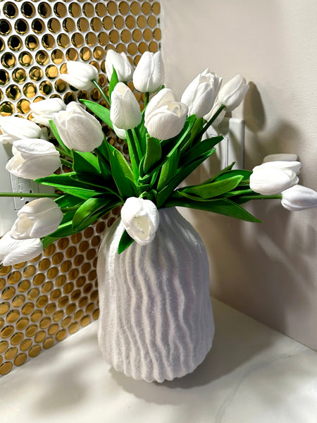 glam style Tulips Flowers Stem