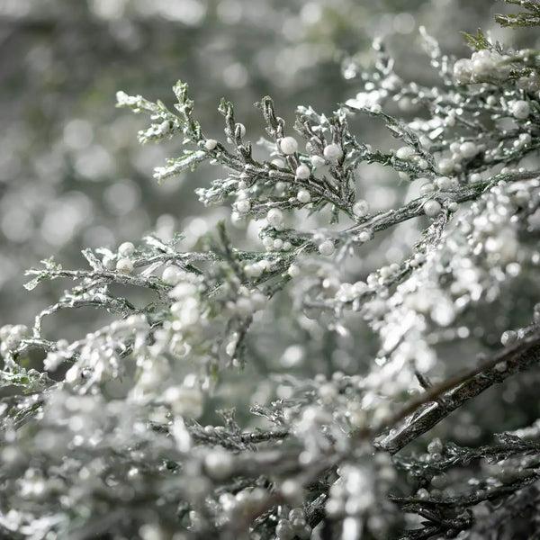 Glam Style White Bubble Cedar Accent Ring