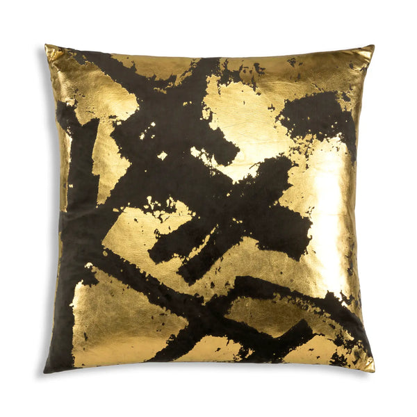 glam style Zara Charcoal Pillow