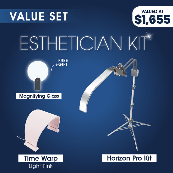 glamcor Esthetician Bundle TIME WARP PINK