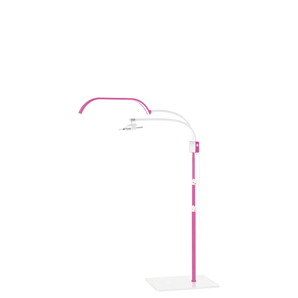 Glamcor HORIZON Pro Kit | LIMITED EDITION WHITE/HOT PINK / HORIZON + FLAT BASE STAND