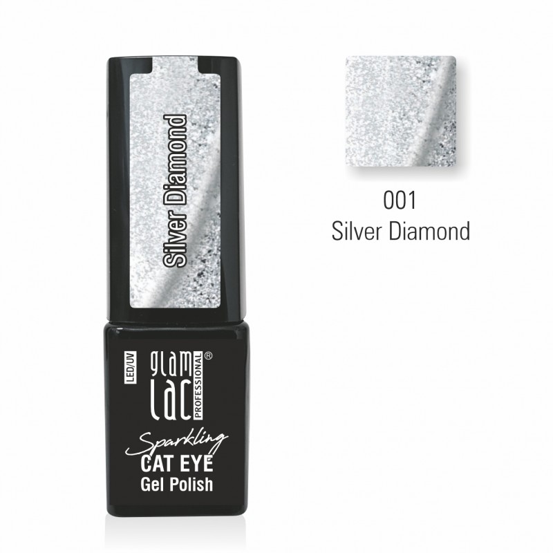 glamlac #001 Silver Diamond 6 ml