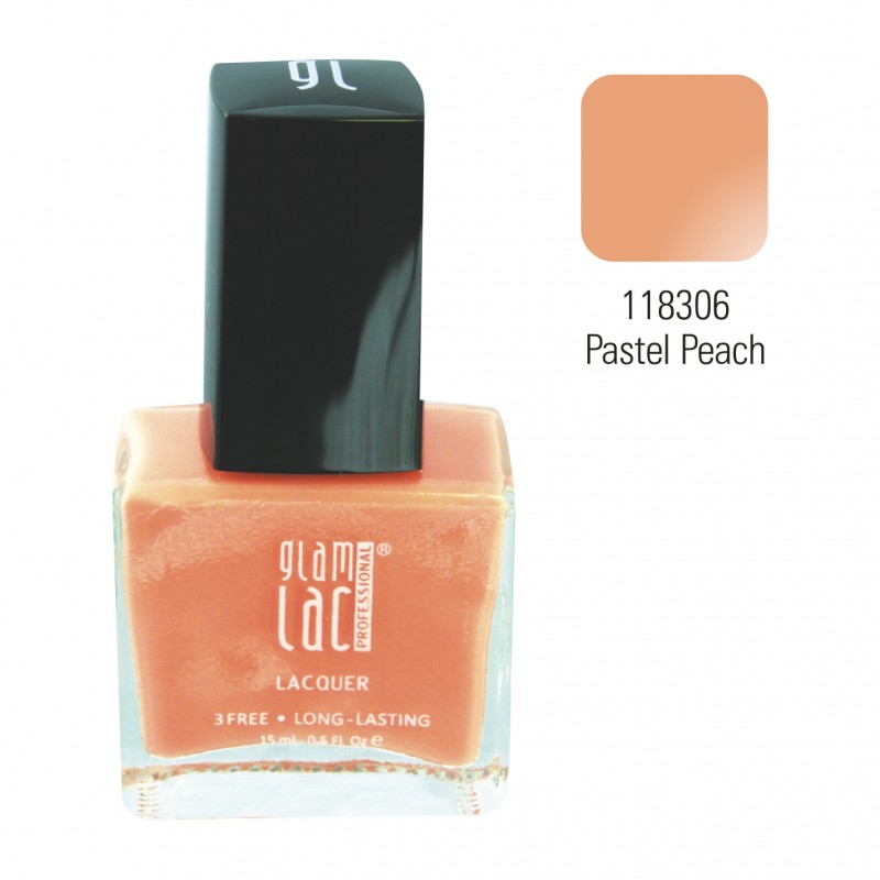 glamlac #118306 Pastel Peach 15 ml