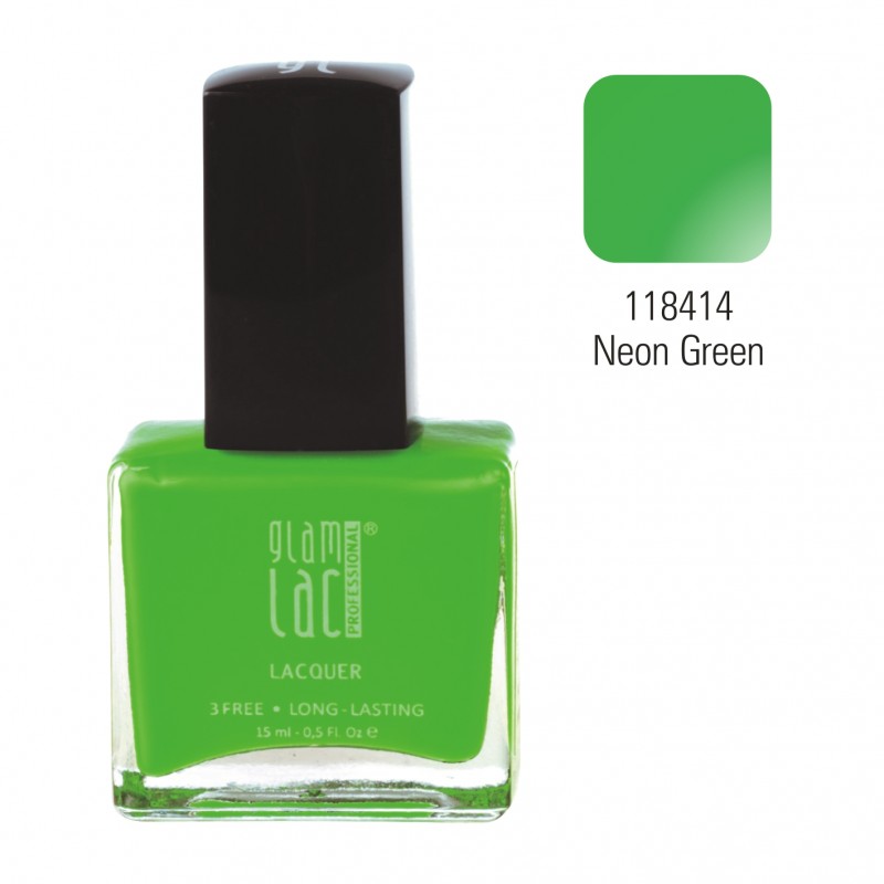 glamlac #118414 Neon Green 15 ml