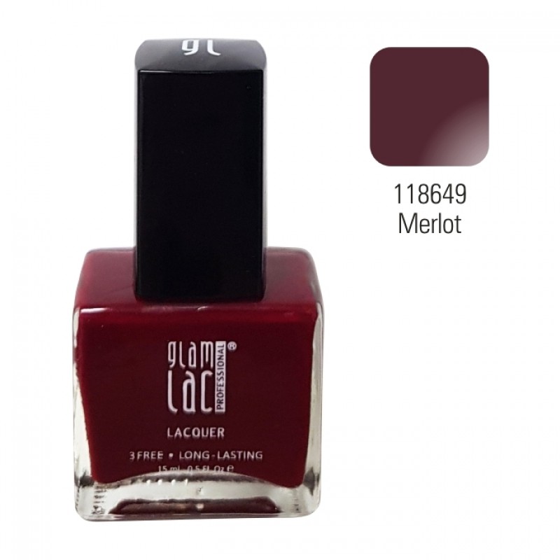 glamlac #118649 Merlot 15 ml