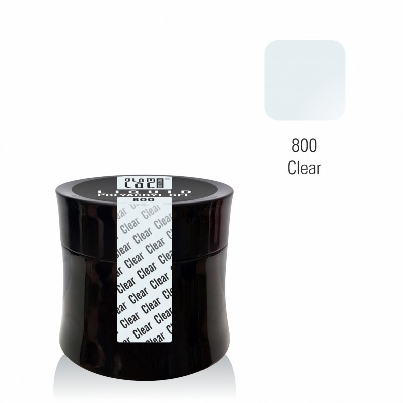 glamlac 15ml Jar #800 Liquid Polyacryl Gel Clear