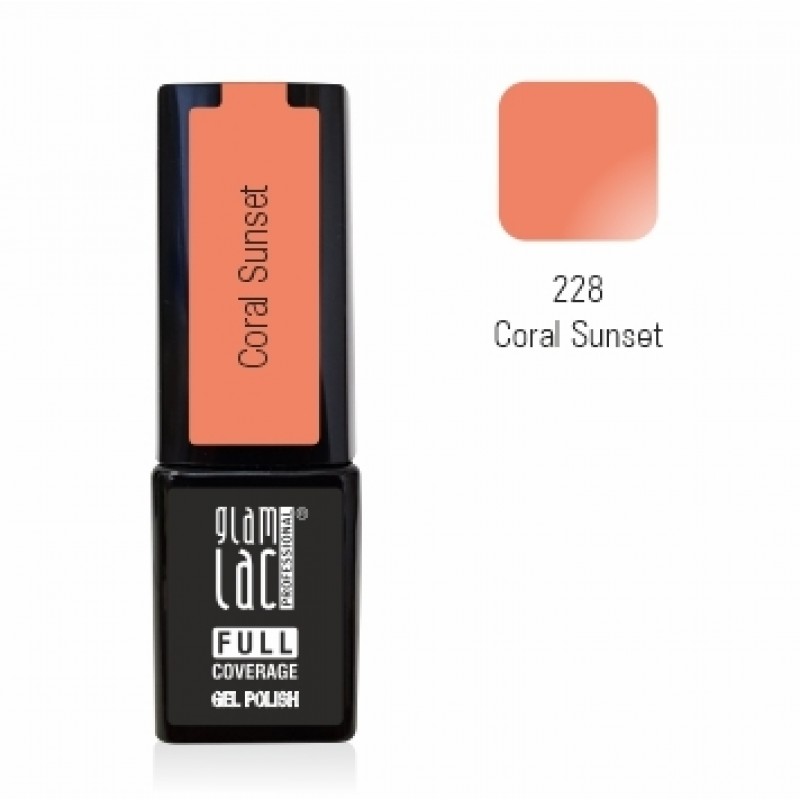 glamlac #228 Coral Sunset