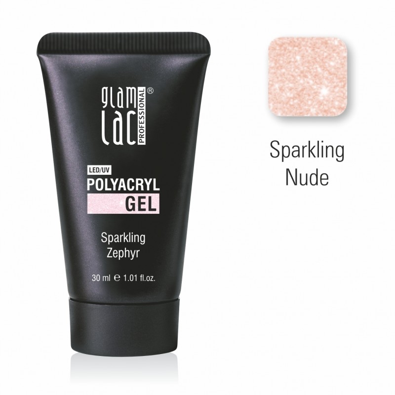 glamlac 30 ml Polyacryl Gel Sparkling Nude