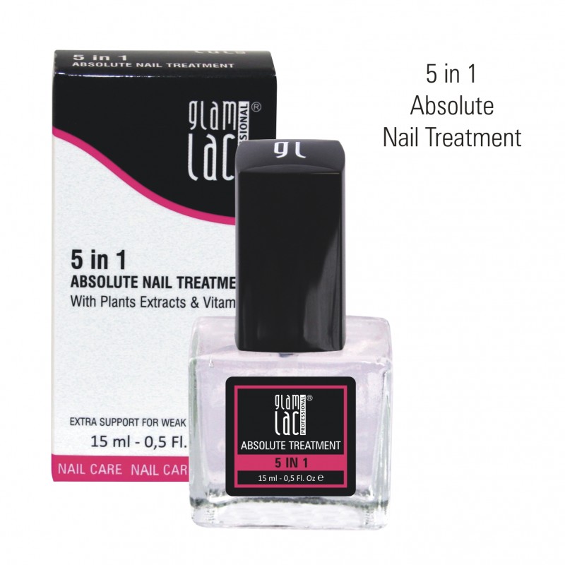 glamlac 5 in 1 Absolute Nail Treatment 15 ml