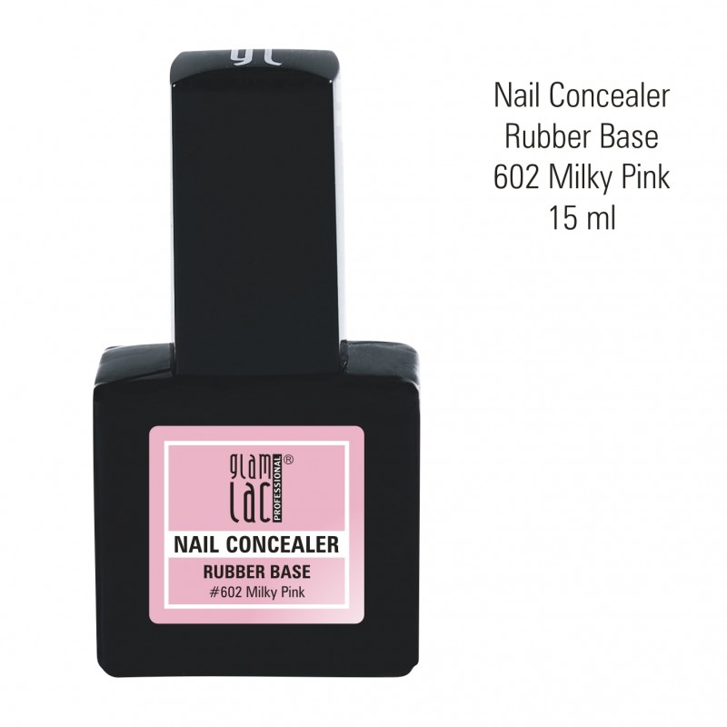 glamlac #602 Nail Concealer Milky Pink 15 ml