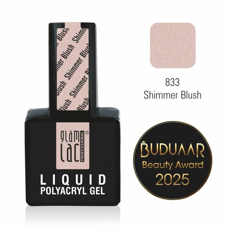 glamlac #833 Liquid Polyacryl Shimmer Blush 15 ml