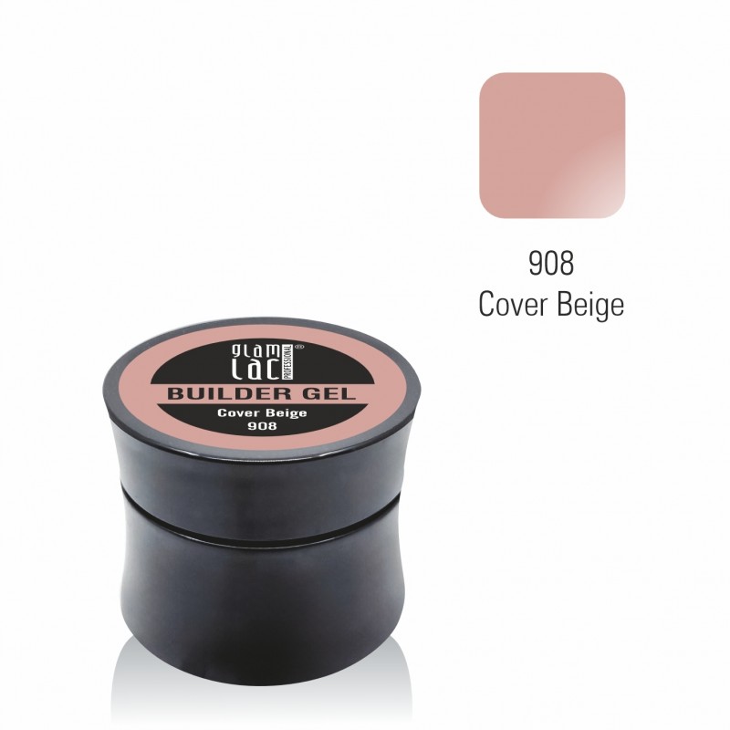 glamlac #908 Builder Gel Cover Beige 15 ml
