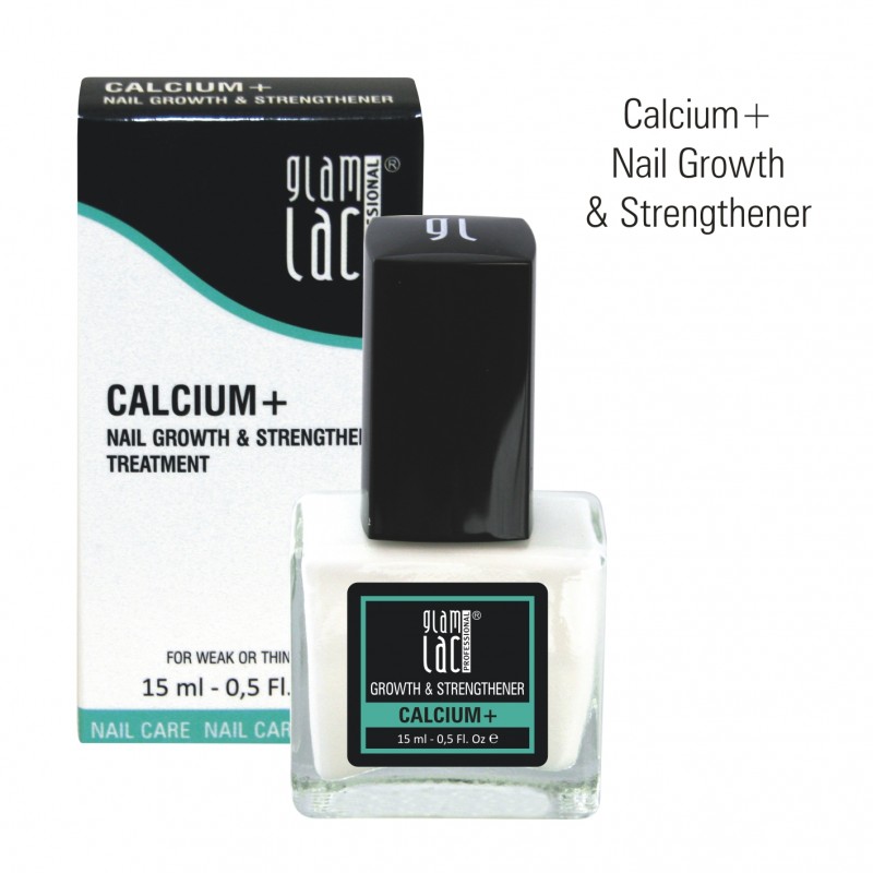 glamlac Calcium + nail growth & strengthener 15 ml