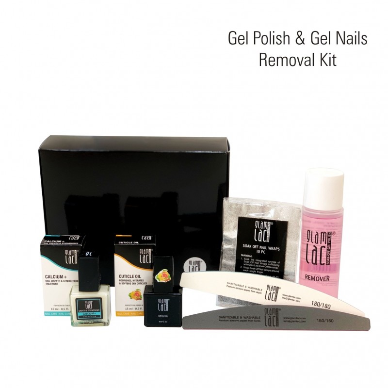 glamlac Gel Polish and Gel Nails Removal Kit