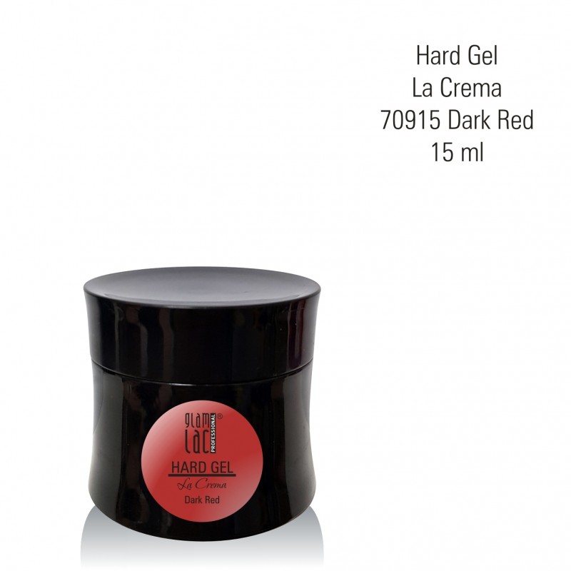 glamlac Hard Gel Dark Red 15ml