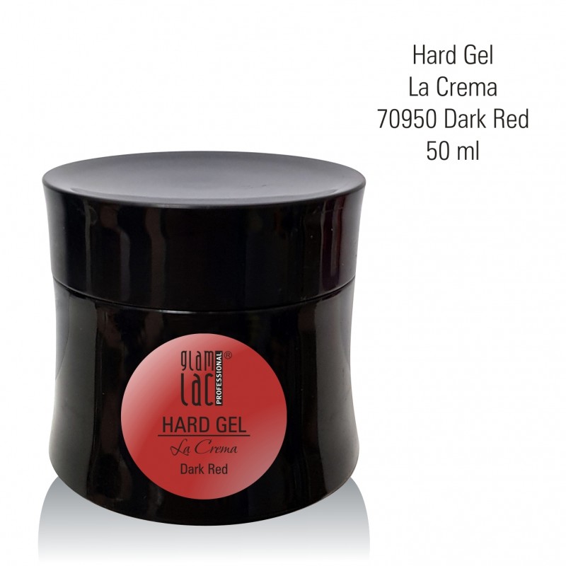 glamlac Hard Gel Dark Red 50ml