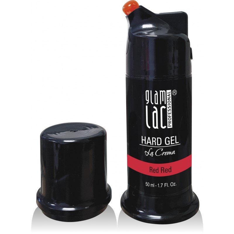glamlac Hard Gel Red Red PUMP 50ml