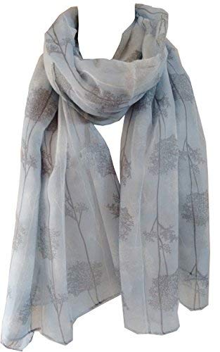 Glamlondon GlamLondon Forest Print Scarf Large Size Fashionable Trees Printed Women Wrap