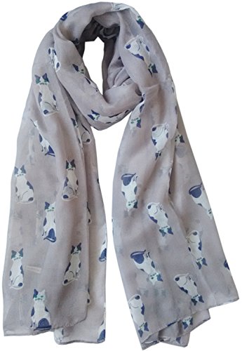 Glamlondon GlamLondon Women's New Cats Print Scarf