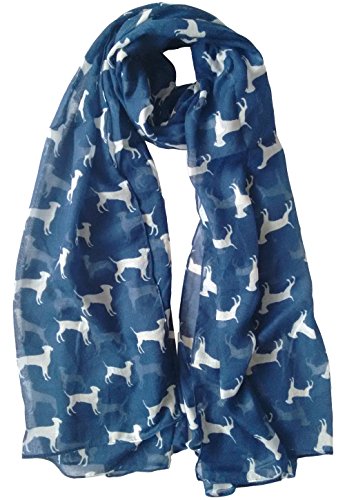 Glamlondon GlamLondon Labrador Dog Scarf Ladies Fashion Scarves