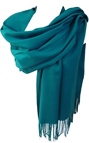 Glamlondon GlamLondon Plain Wedding Wrap Prom Shawl Soft Ladies Womens Cosy Quality Pashmina Scarf