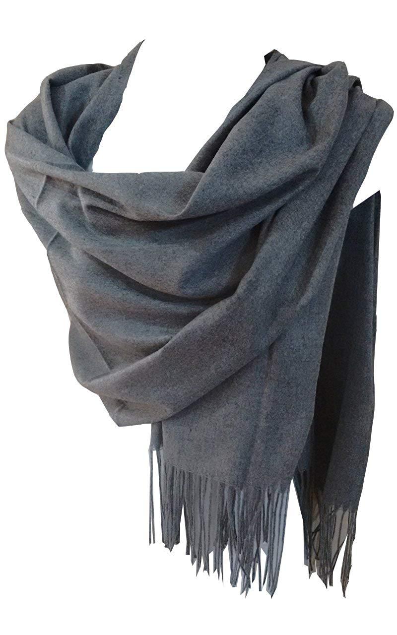 glamlondon GlamLondon Plain Wedding Wrap Prom Shawl Soft Ladies Womens Cosy Quality Pashmina Scarf