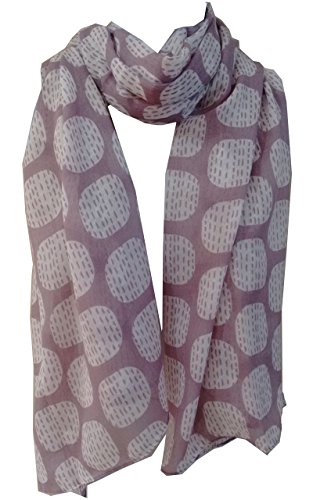 Glamlondon GlamLondon Simple Squares Pattern Scarf Latest Fashion Ladies Modern Print Wrap