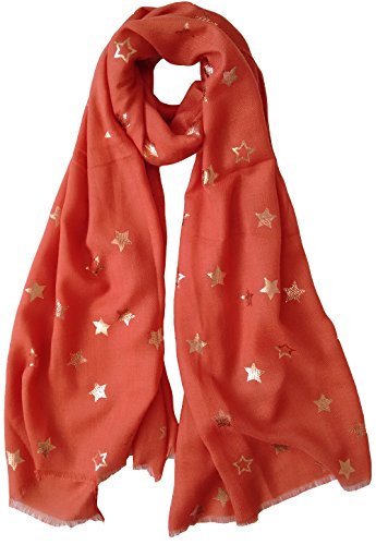Glamlondon GlamLondon Star Pattern Scarf Shawl Latest Fashion Womens Modern Print Wrap