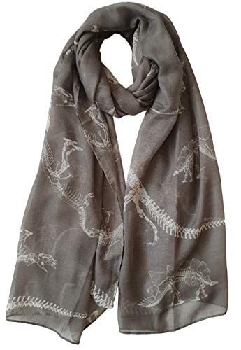 Glamlondon GlamLondon Women's Dinosaurs Print Scarf