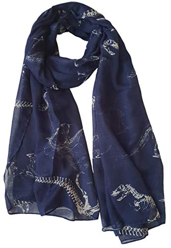 Glamlondon GlamLondon Women's Dinosaurs Print Scarf