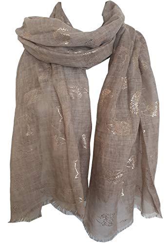 Glamlondon GlamLondon Women's Hedgehogs Print Scarf