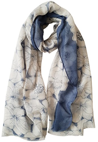 Glamlondon GlamLondon Women's New Floral Print Scarf