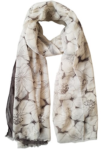 Glamlondon GlamLondon Women's New Floral Print Scarf