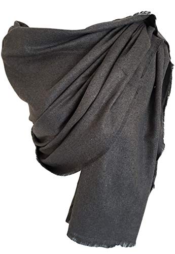 Glamlondon GlamLondon Women's Plain Prom Wedding Cosy Pashmina Scarf