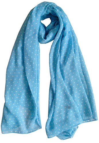 Glamlondon Spotty Scarf Womens Fashion Polka Dots Spots Shawl Wrap Glam-London