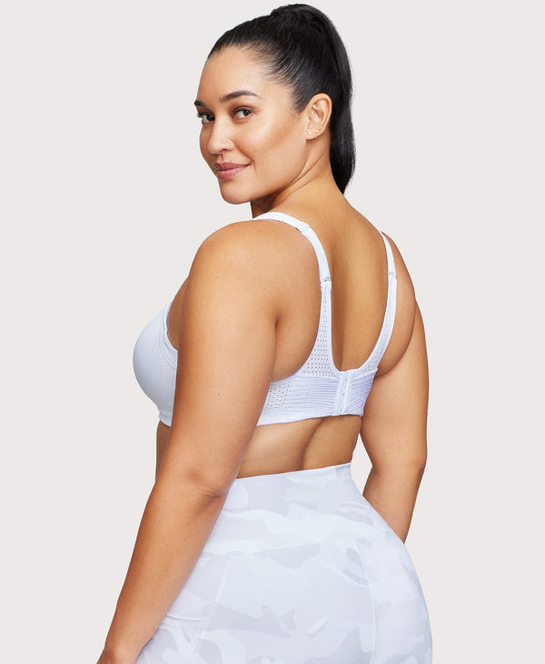 Glamorise Custom Control Sports Bra White
