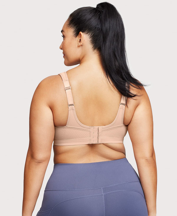 Glamorise High Impact Underwire Sports Bra Cafe