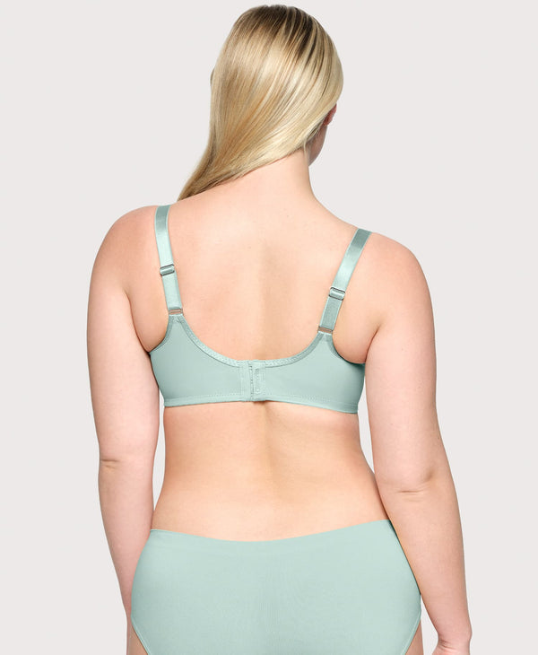 Glamorise Lace Comfort WonderWire Bra Jade