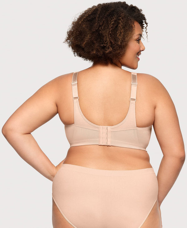 Glamorise MagicLift Active Support Bra Cafe