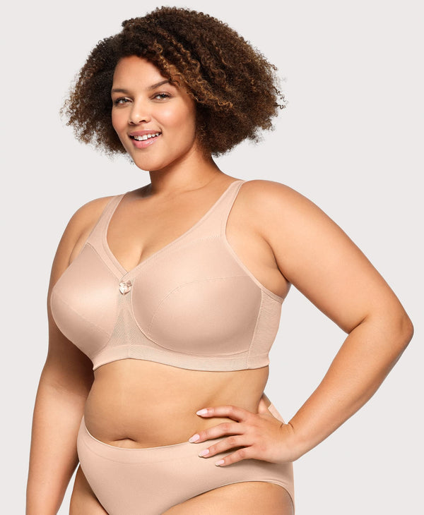 Glamorise MagicLift Active Support Bra Cafe