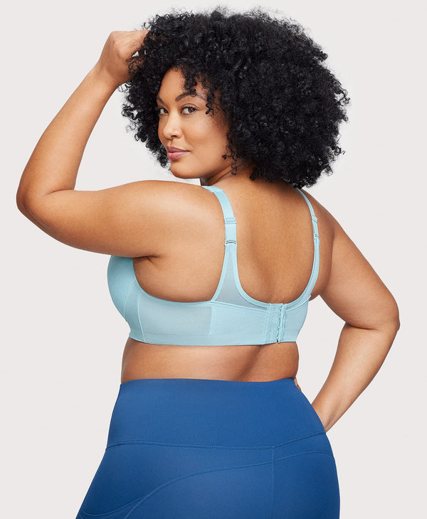 Glamorise MagicLift Seamless Sports Bra Frosted Aqua