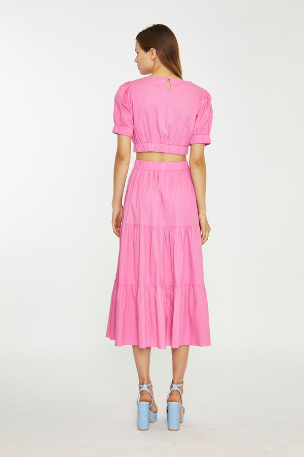 Glamorous Azalea Puff Sleeve Crop-Top