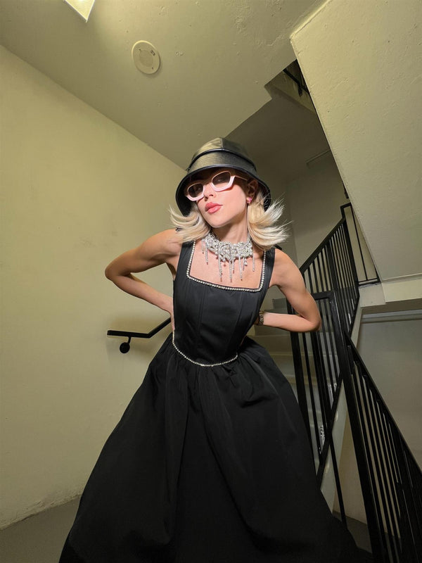 Glamorous Back Corset Mini-dress