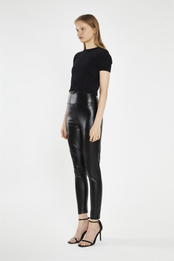 Glamorous Black Bodycon-Leggings