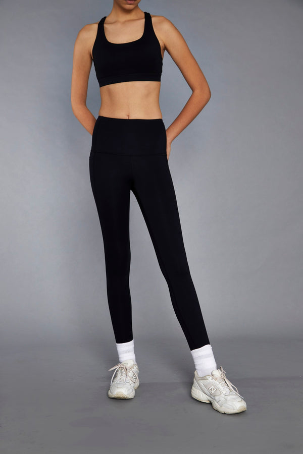 Glamorous Black High Waisted Gym Leggings