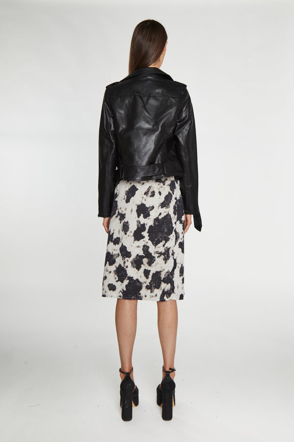 Glamorous Black PU Biker Jacket