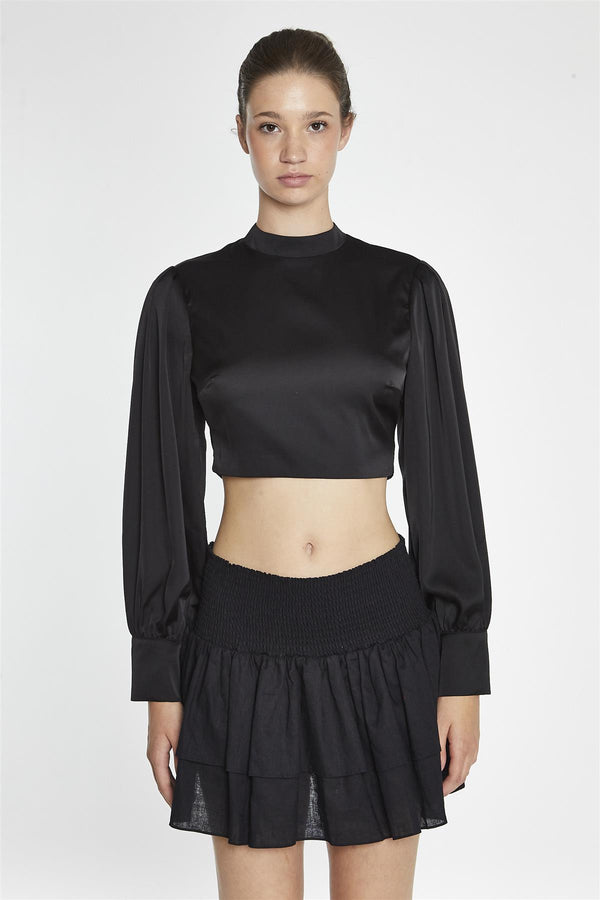 Glamorous Black RaRa Mini-Skirt