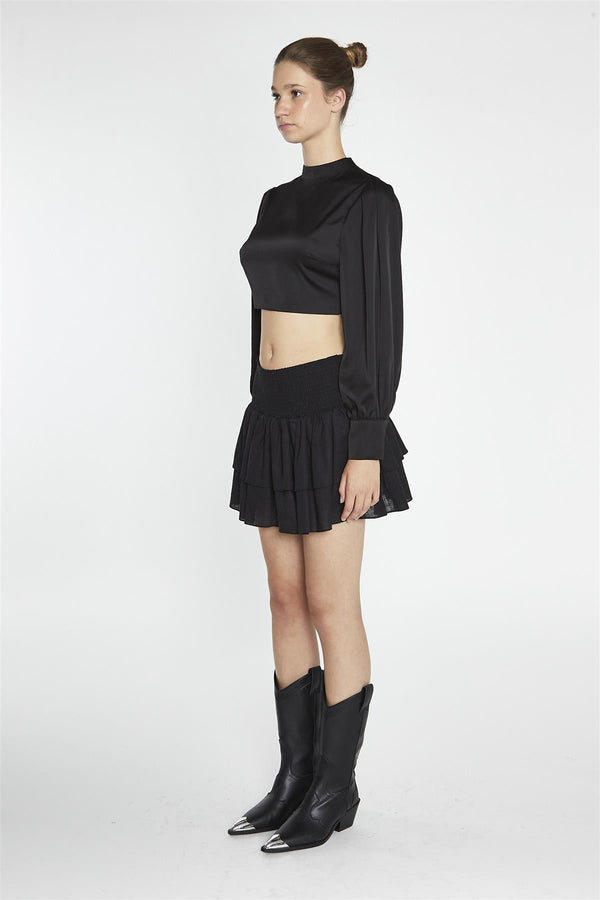 Glamorous Black RaRa Mini-Skirt