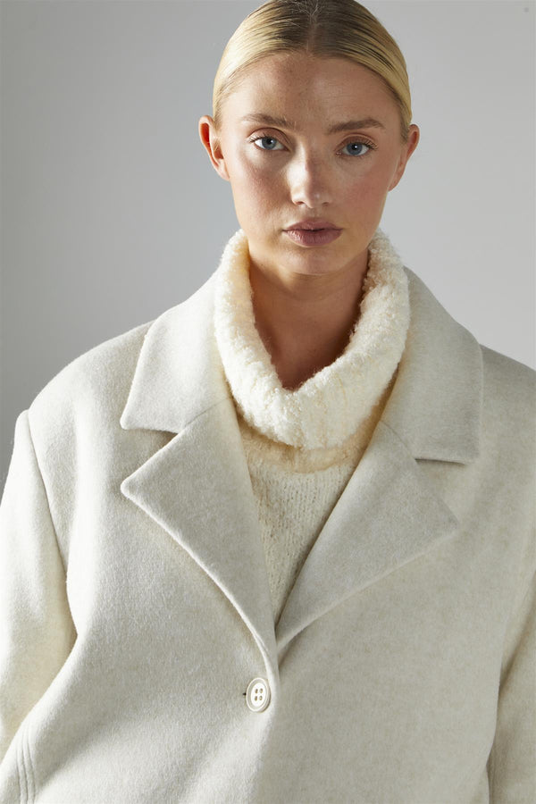 Glamorous Bone Classic Longline-Coat